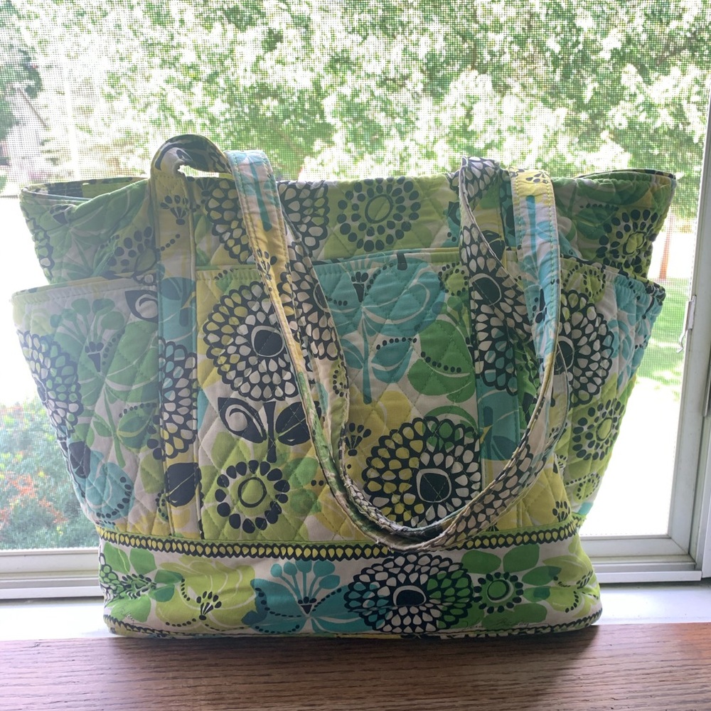 Vera Bradley Limes Up Pattern Tote